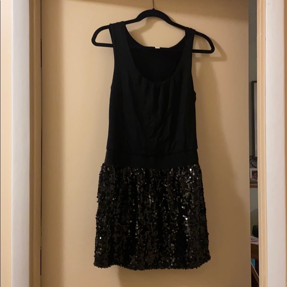 Alythea black sequined party dress!